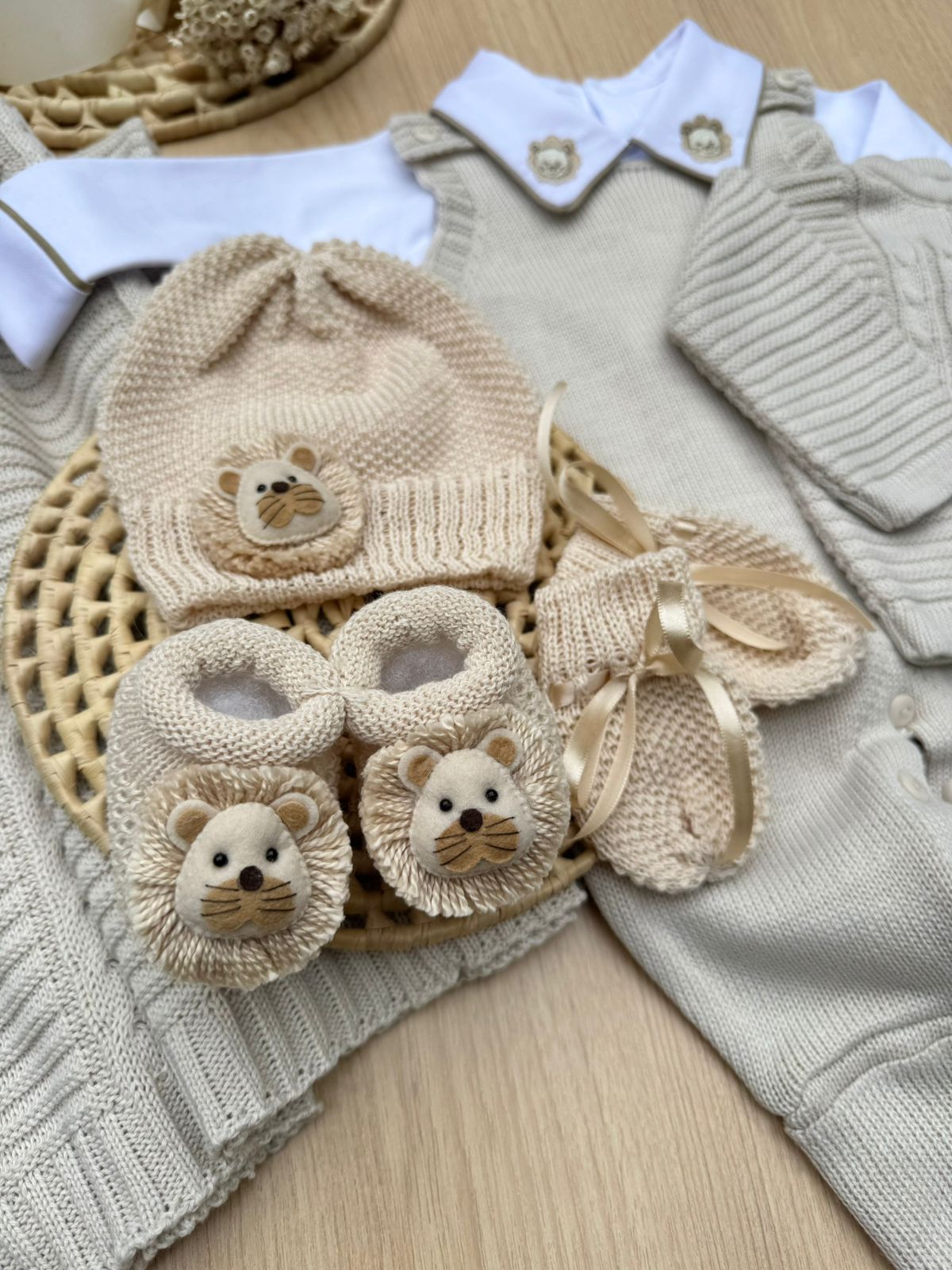 Saída Maternidade Tricot Alex