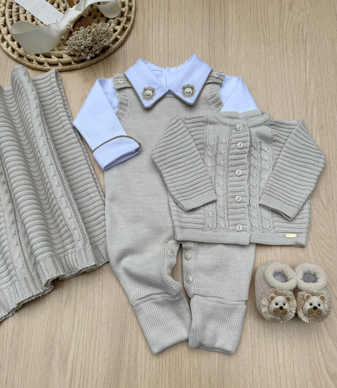 Saída Maternidade Tricot Alex