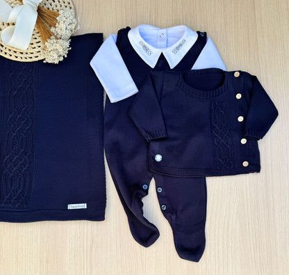 Saída Maternidade Tricot Bernardo