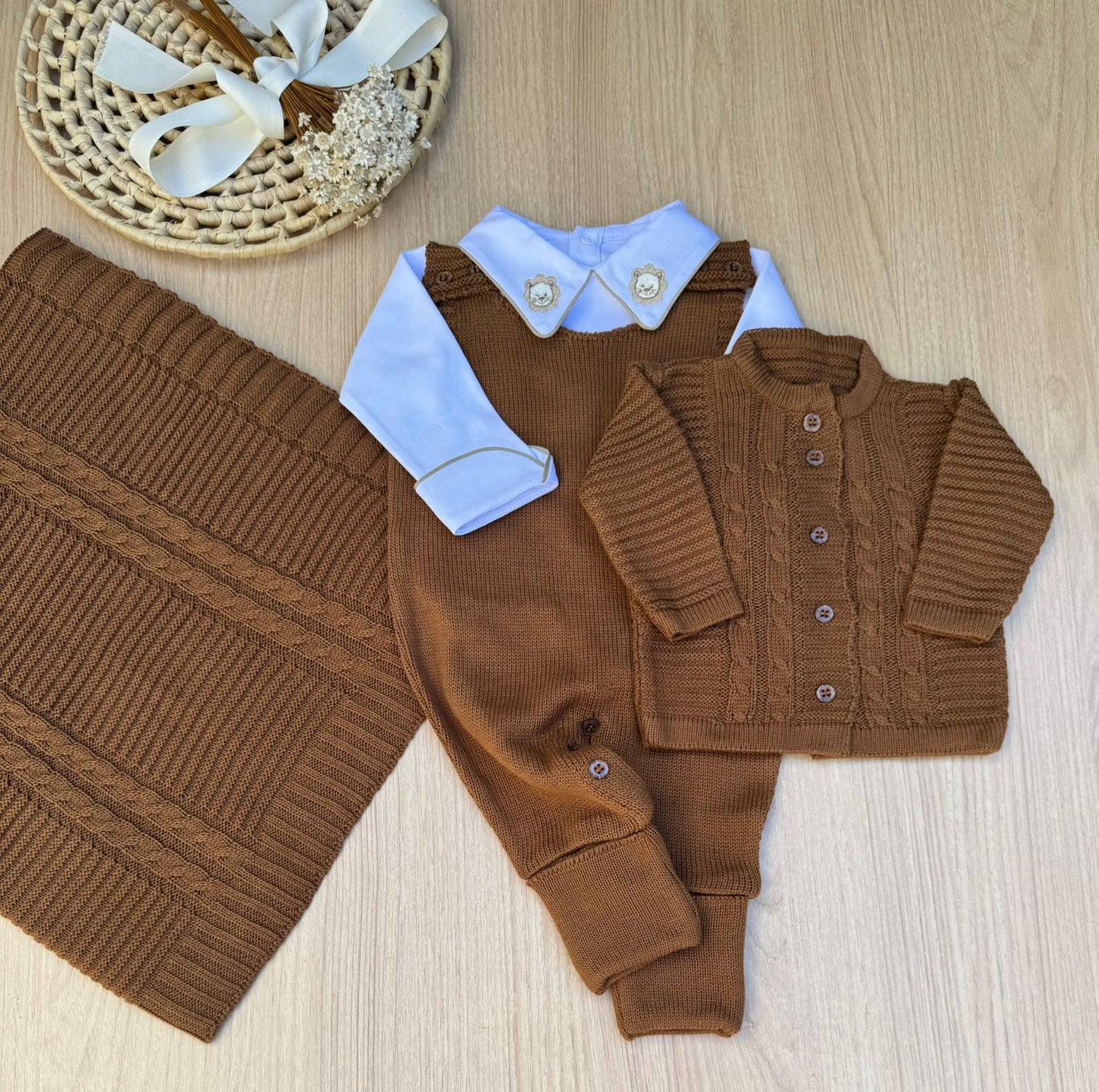 Saída Maternidade Tricot Alex