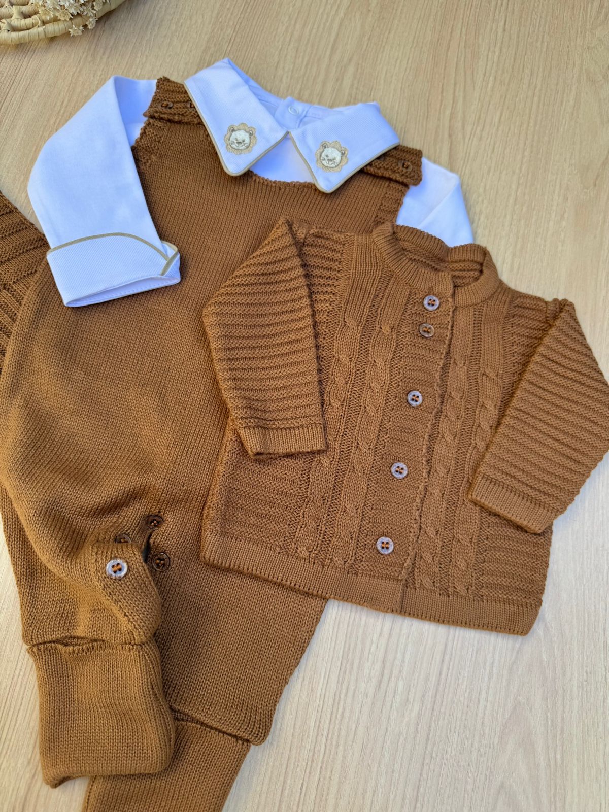 Saída Maternidade Tricot Alex