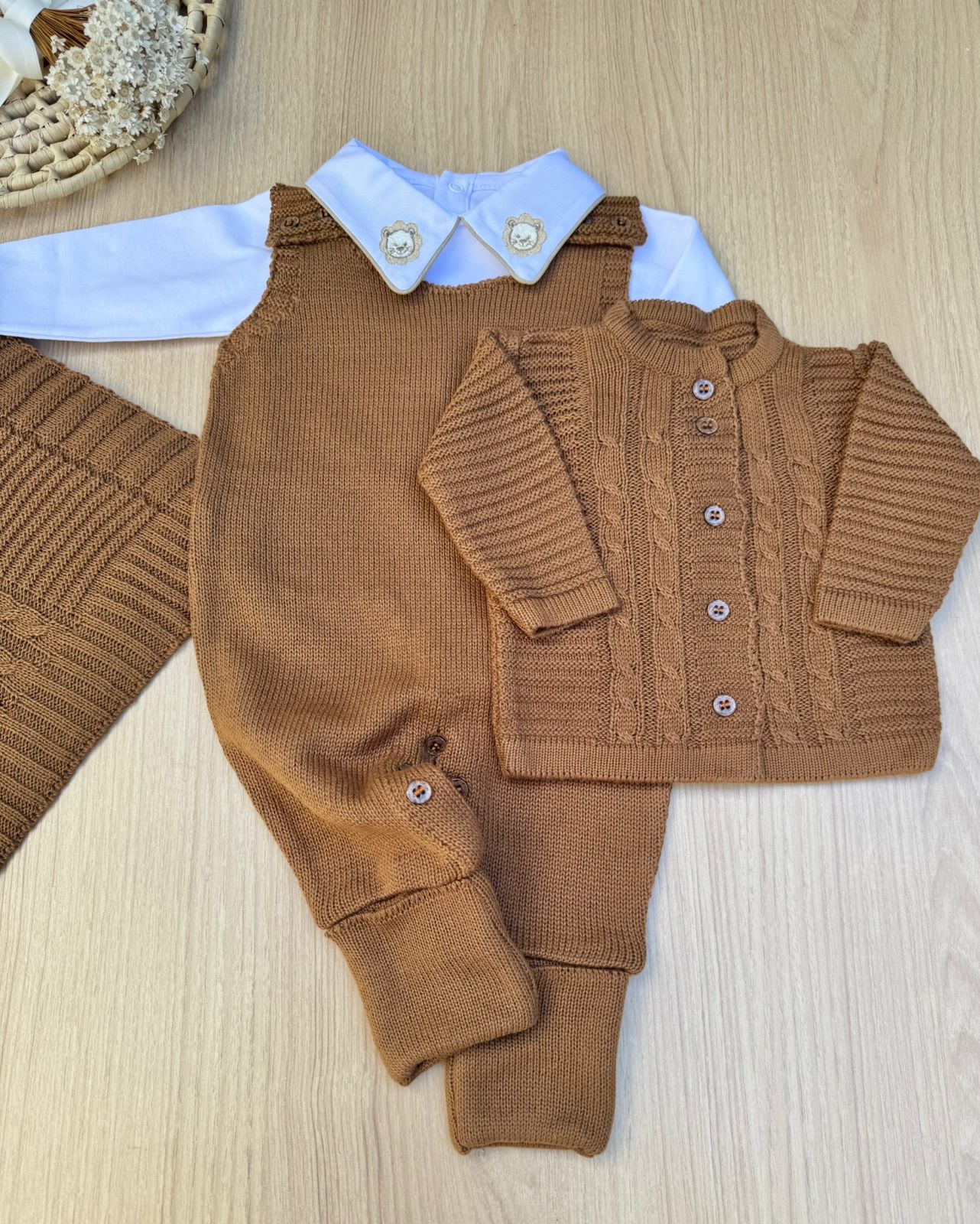 Saída Maternidade Tricot Alex