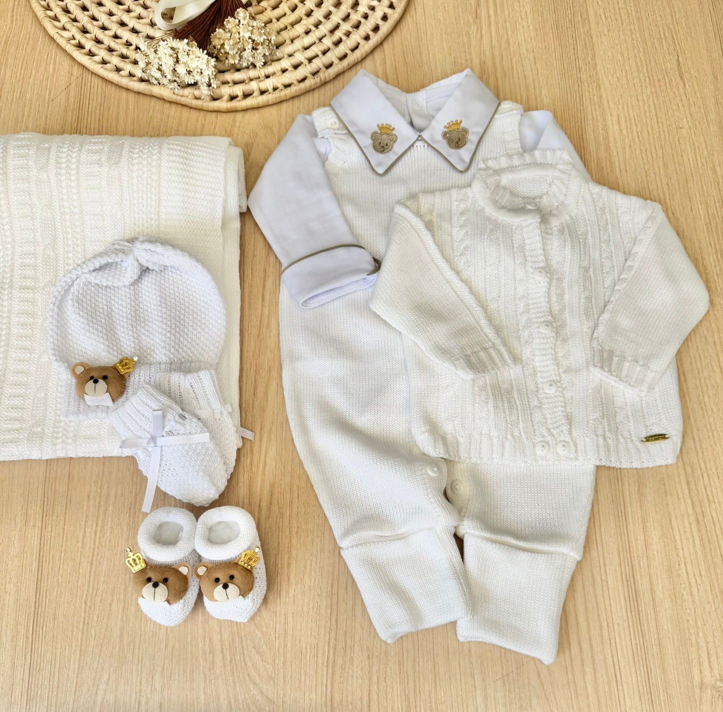 Saída Maternidade Tricot Yuri