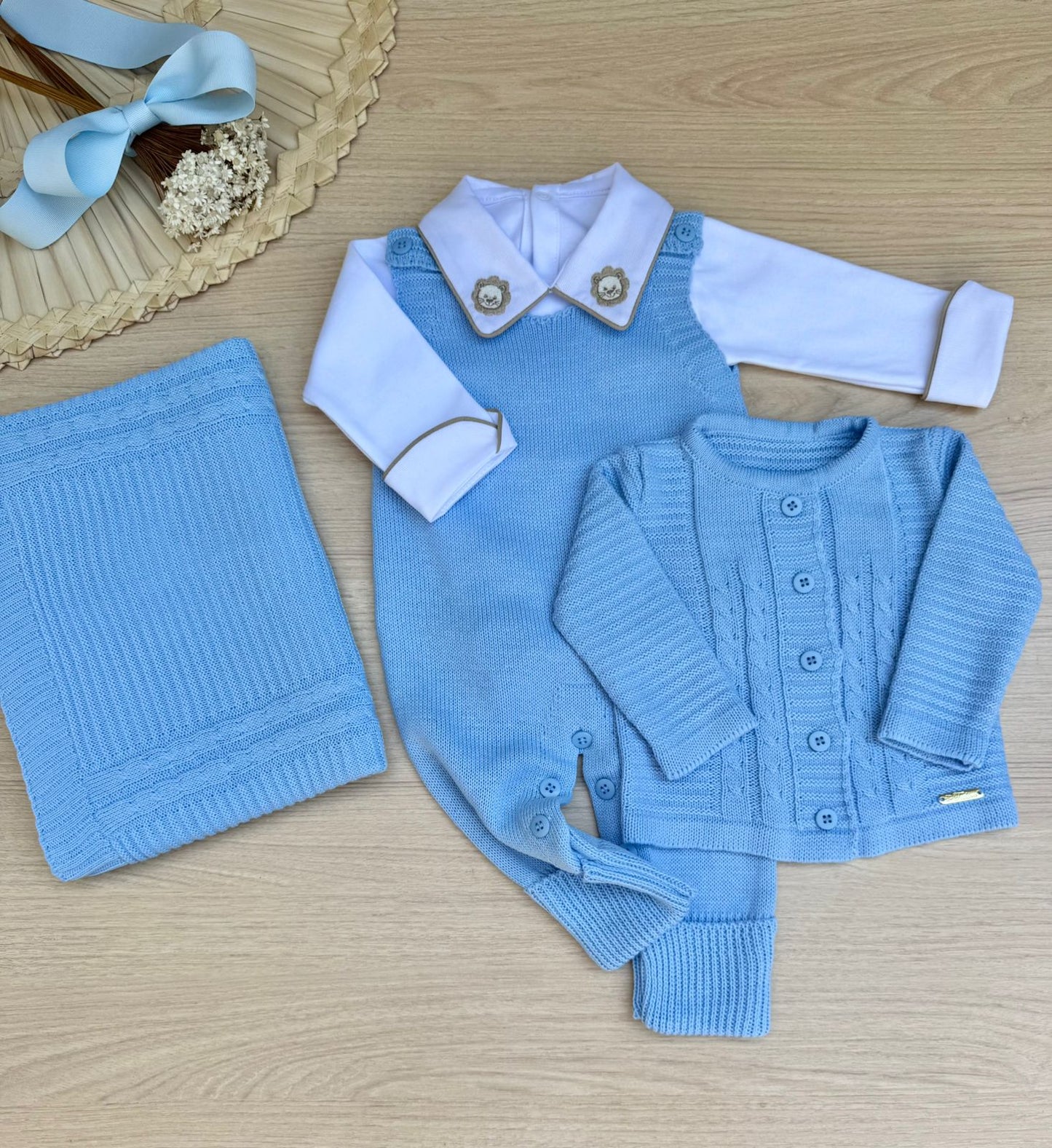 Saída Maternidade Tricot Alex