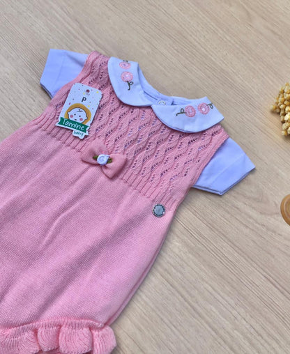Romper Bebê Tricot Melissa