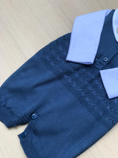 Romper Bebê Tricot Otto