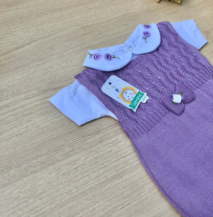 Romper Bebê Tricot Melissa