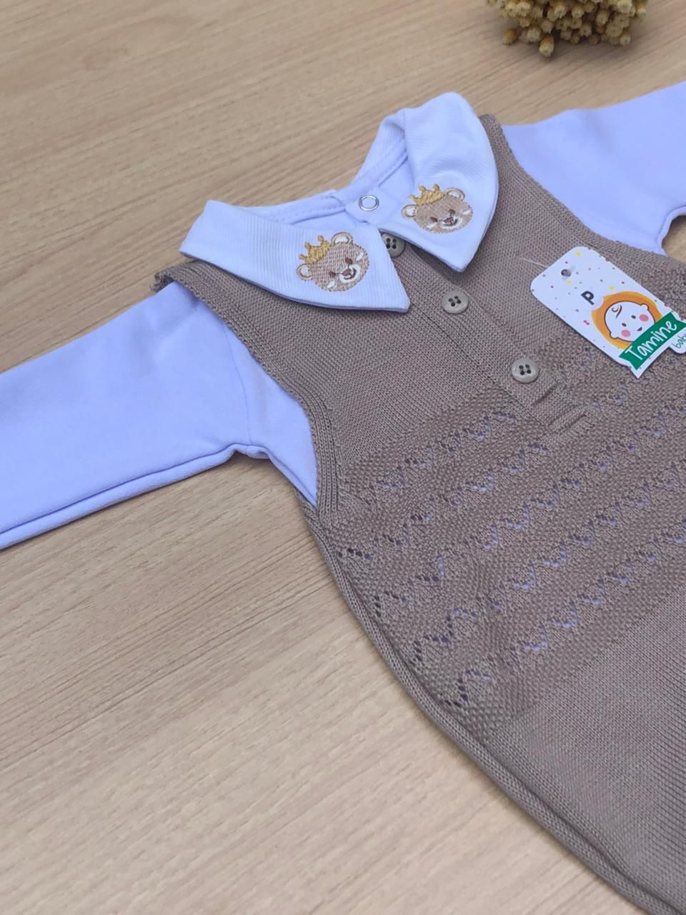 Romper Bebê Tricot Otto