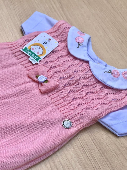 Romper Bebê Tricot Melissa