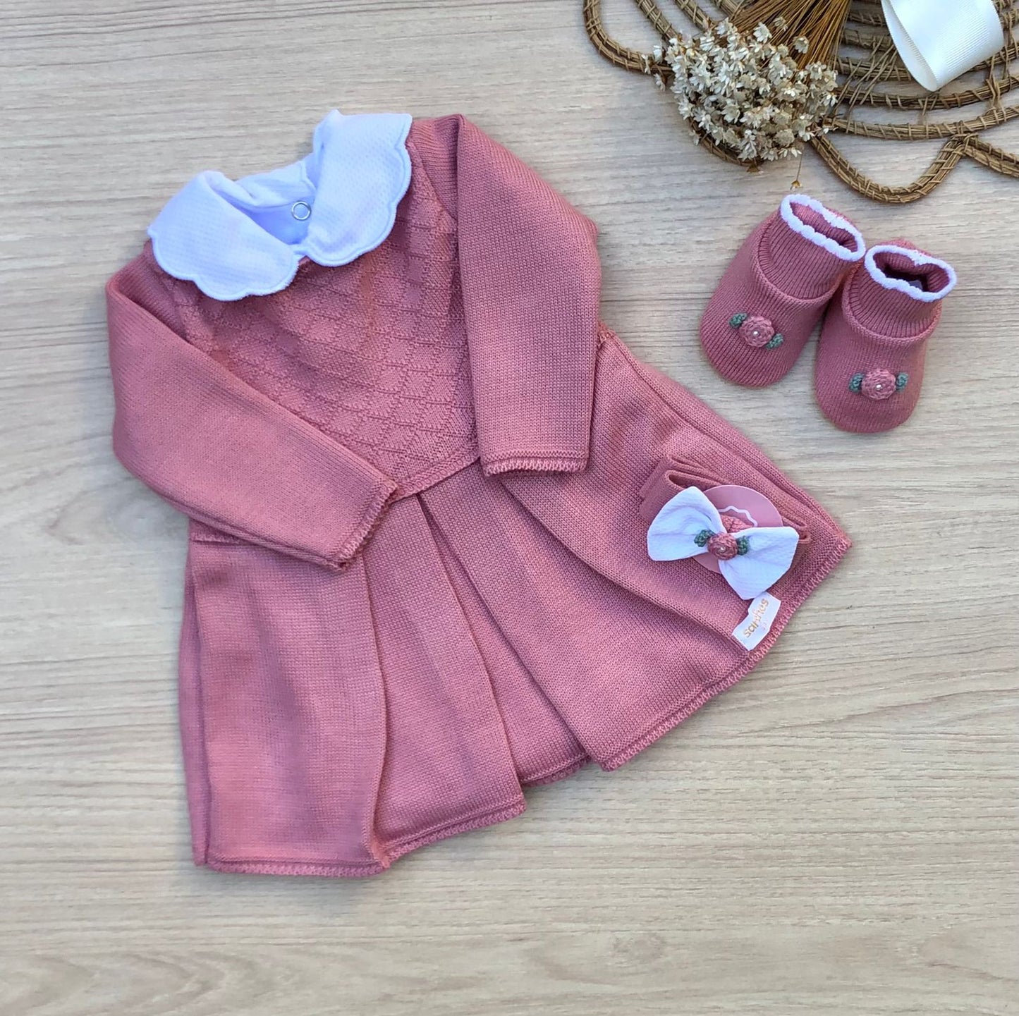 Saída Maternidade Tricot Beatriz