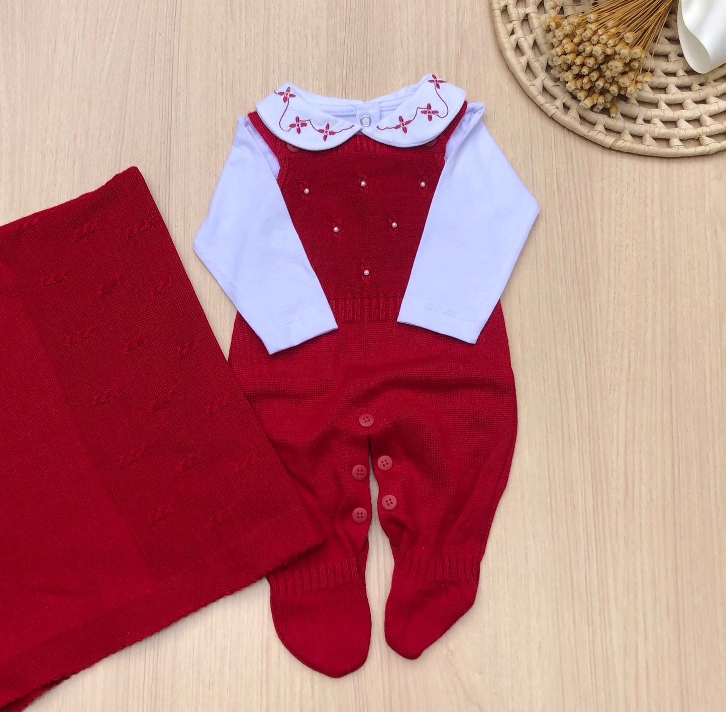Saída Maternidade Tricot Anna