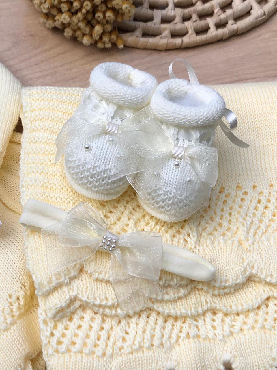 Saída Maternidade Tricot Maria