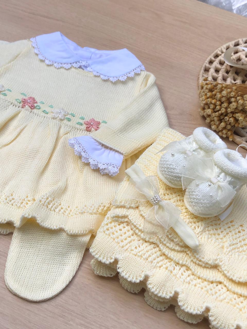 Saída Maternidade Tricot Maria