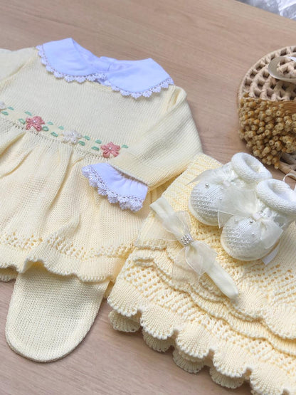 Saída Maternidade Tricot Maria