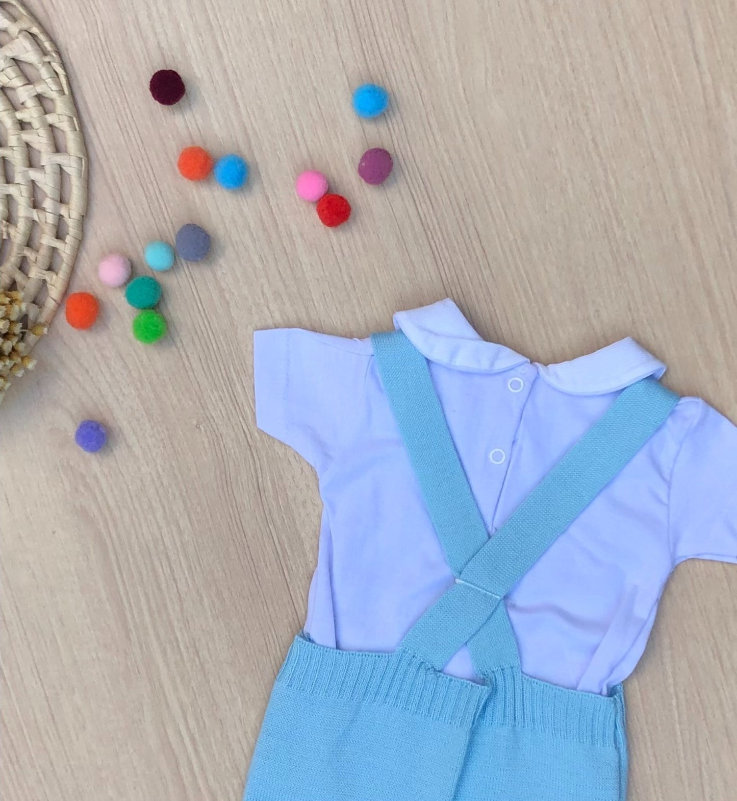 Romper Bebê Tricot Felipe