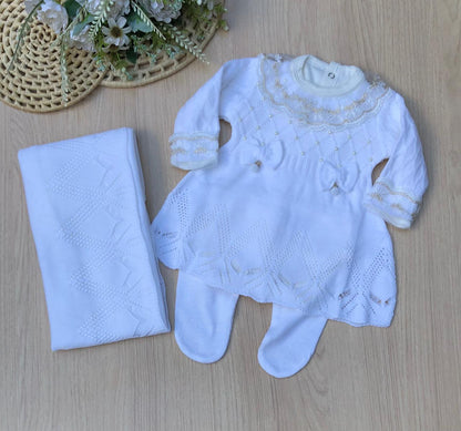 Saída Maternidade Tricot Giovanna