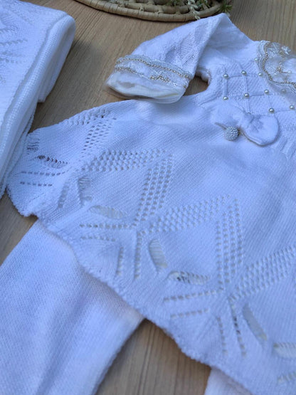Saída Maternidade Tricot Giovanna