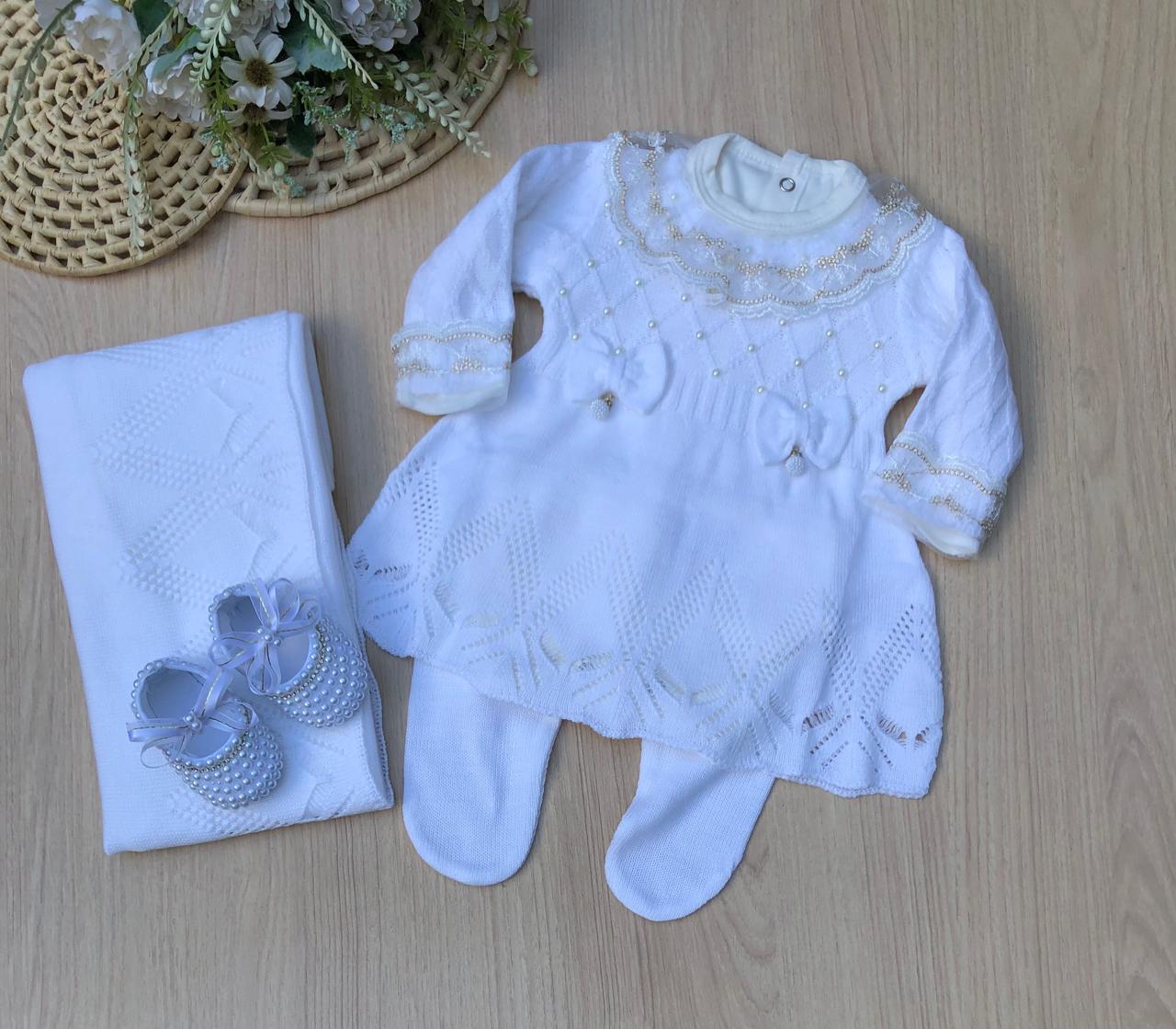 Saída Maternidade Tricot Giovanna