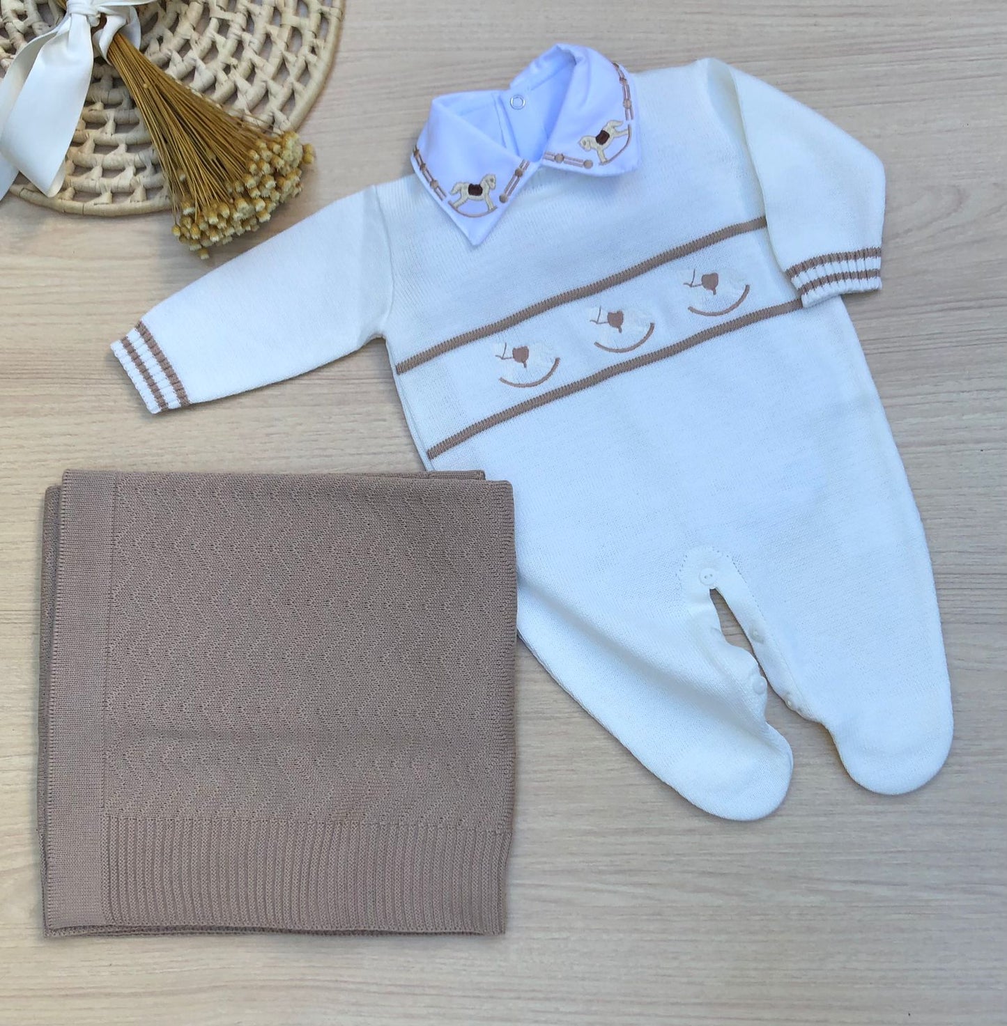 Saída Maternidade Tricot Bruno