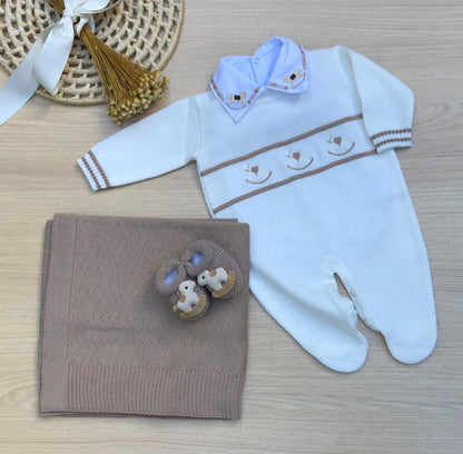 Saída Maternidade Tricot Bruno
