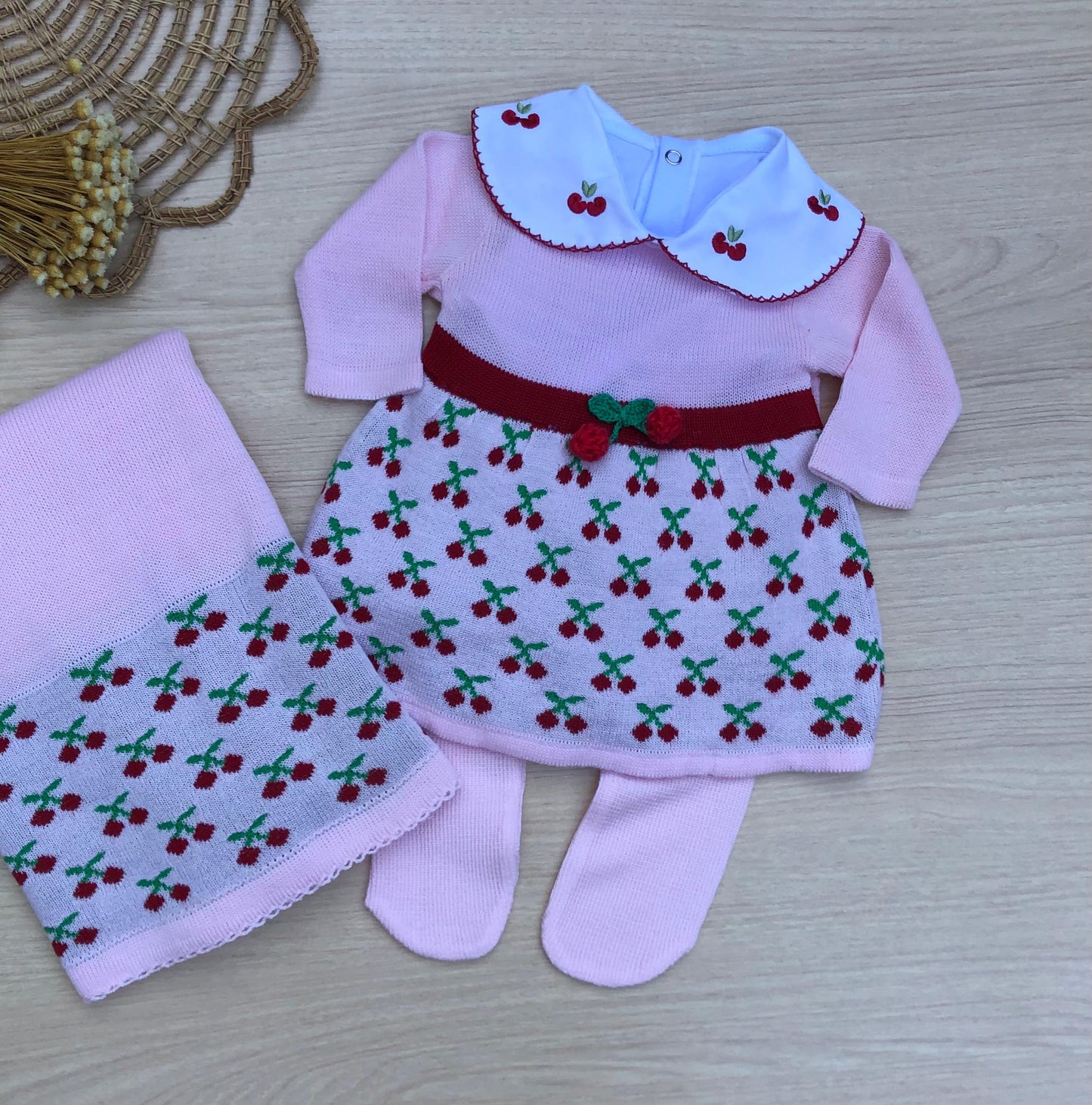 Saída Maternidade Tricot Cecília