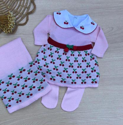 Saída Maternidade Tricot Cecília