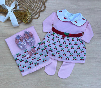 Saída Maternidade Tricot Cecília