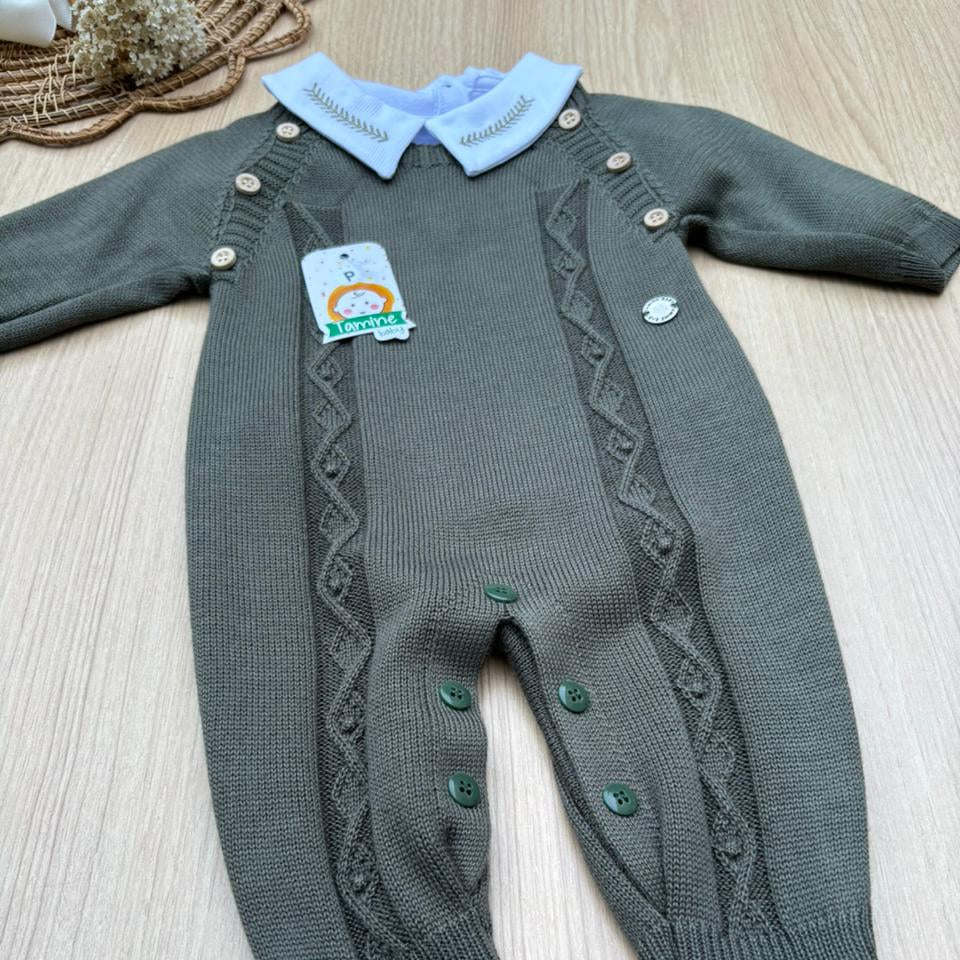 Macacão Bebê Tricot Francisco