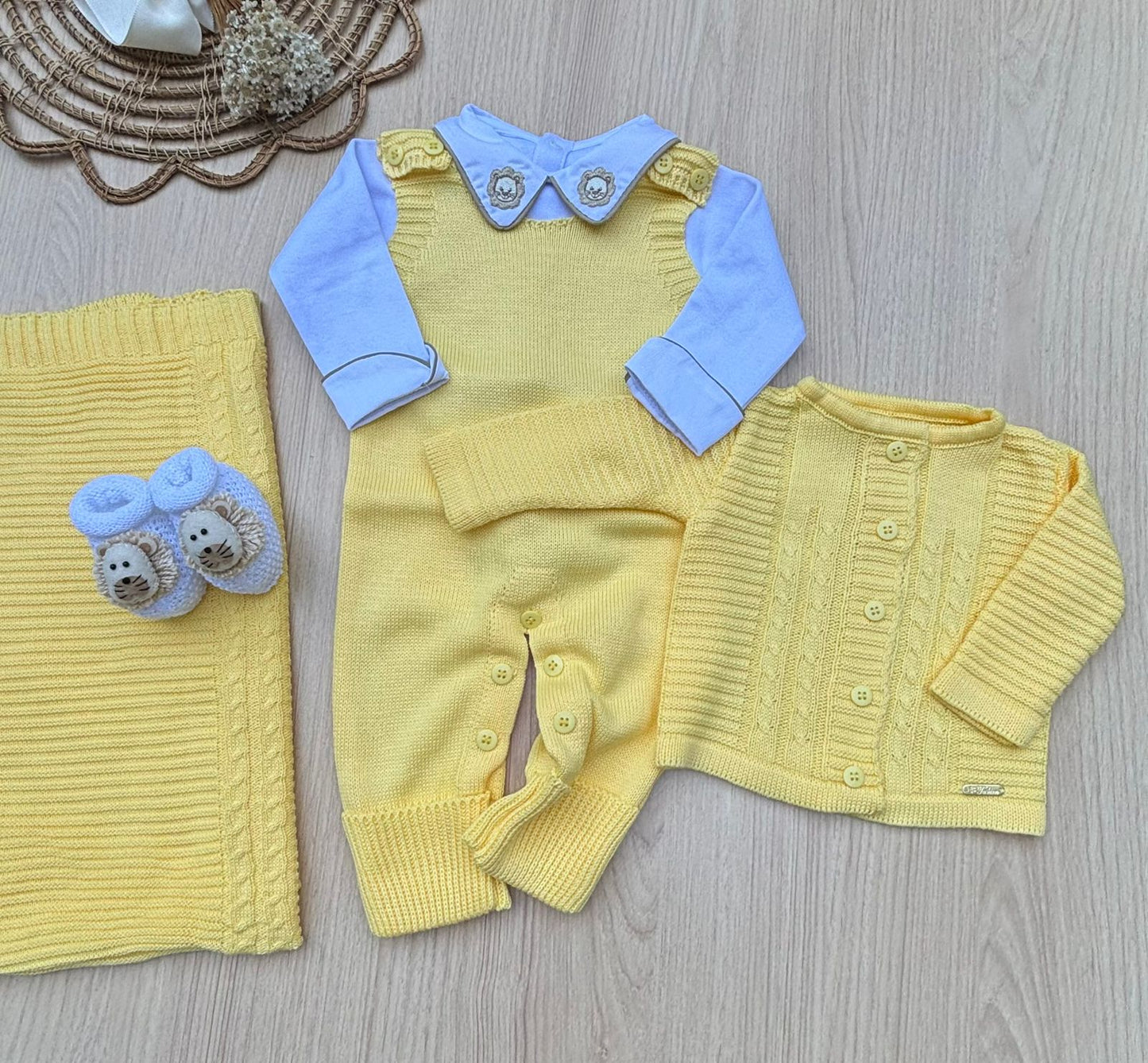 Saída Maternidade Tricot Alex