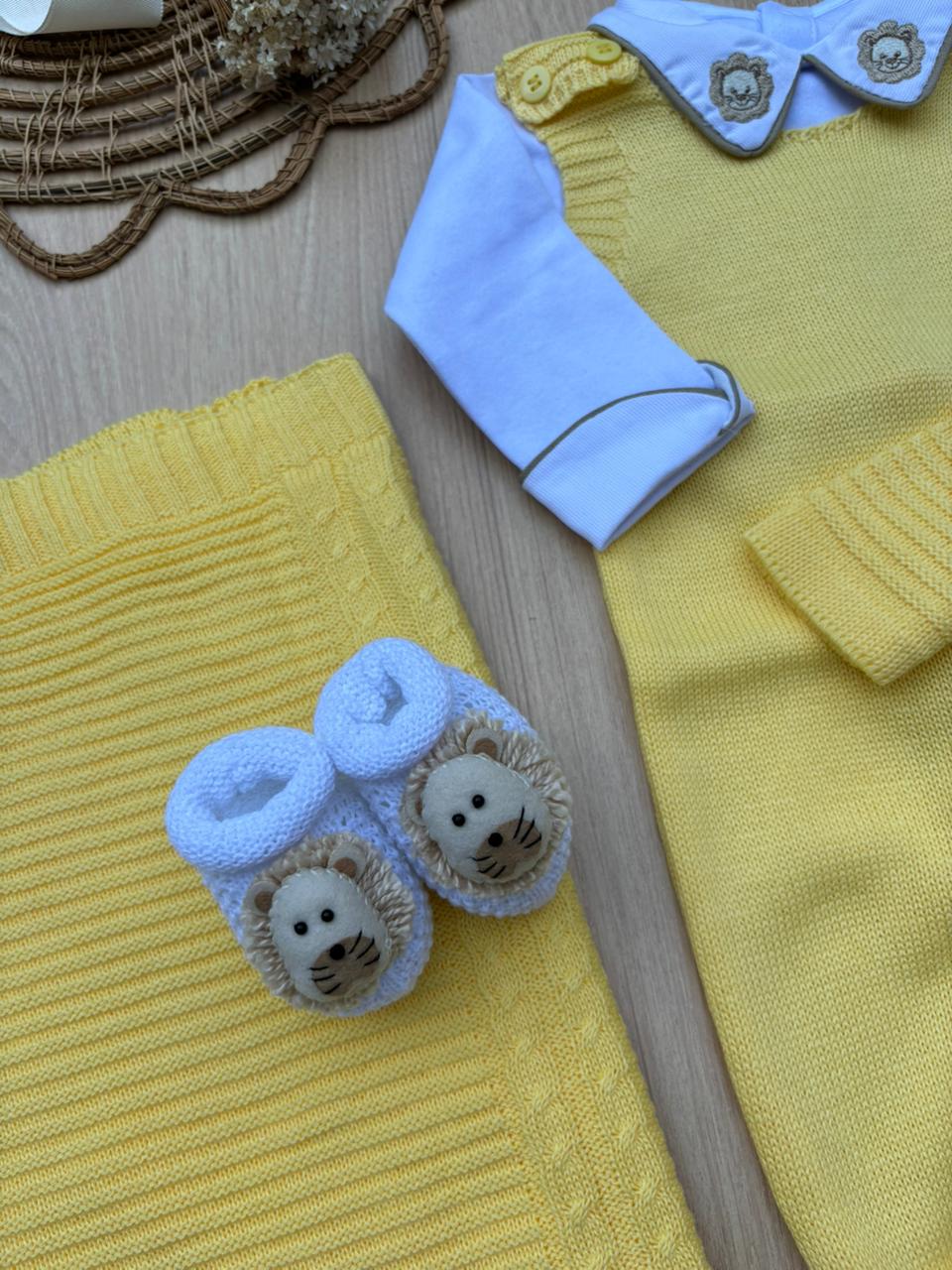 Saída Maternidade Tricot Alex