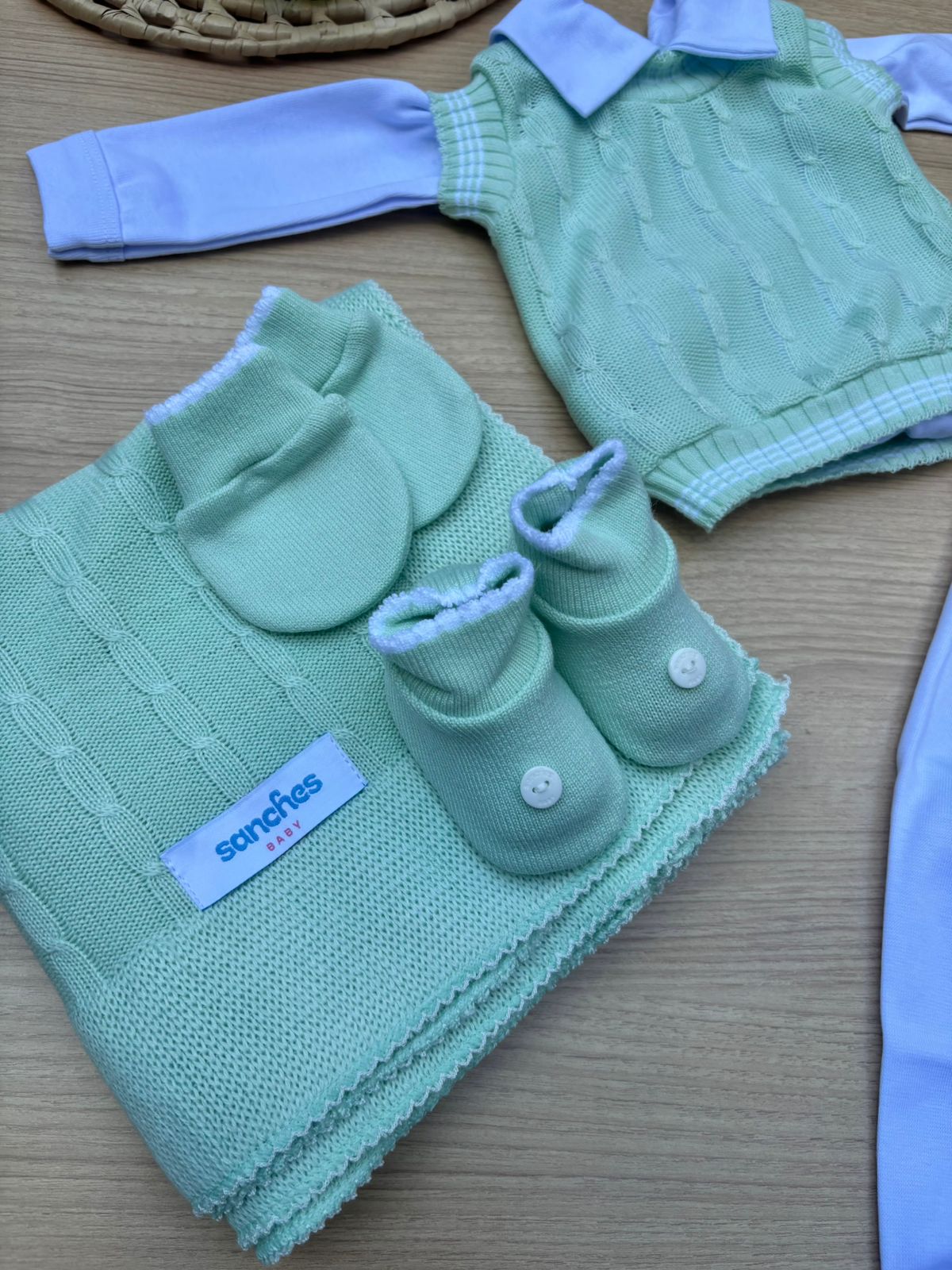 Saída Maternidade Tricot Igor