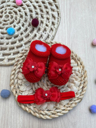 Sapatinho Bebê Red Charm