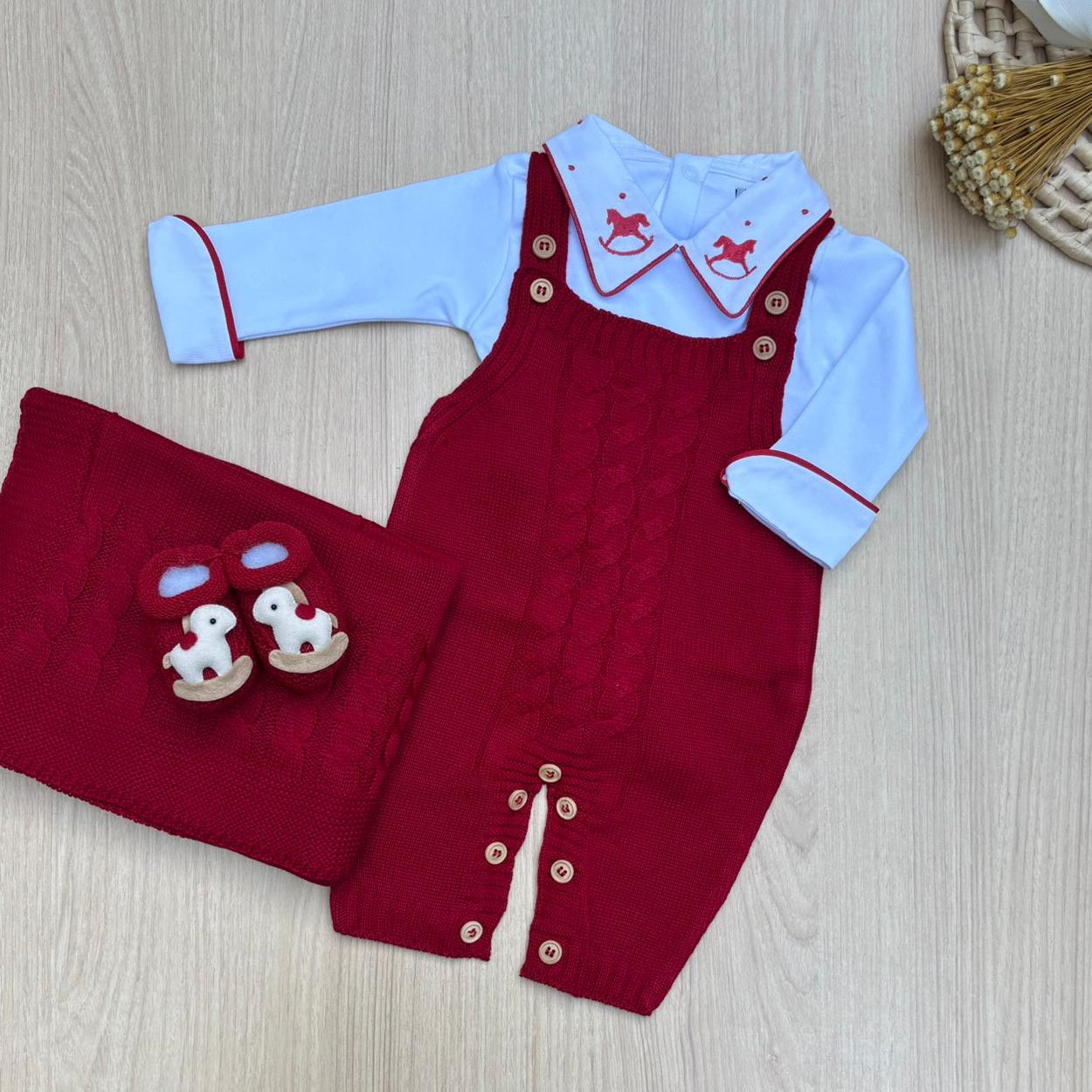 Saída Maternidade Tricot Ravi