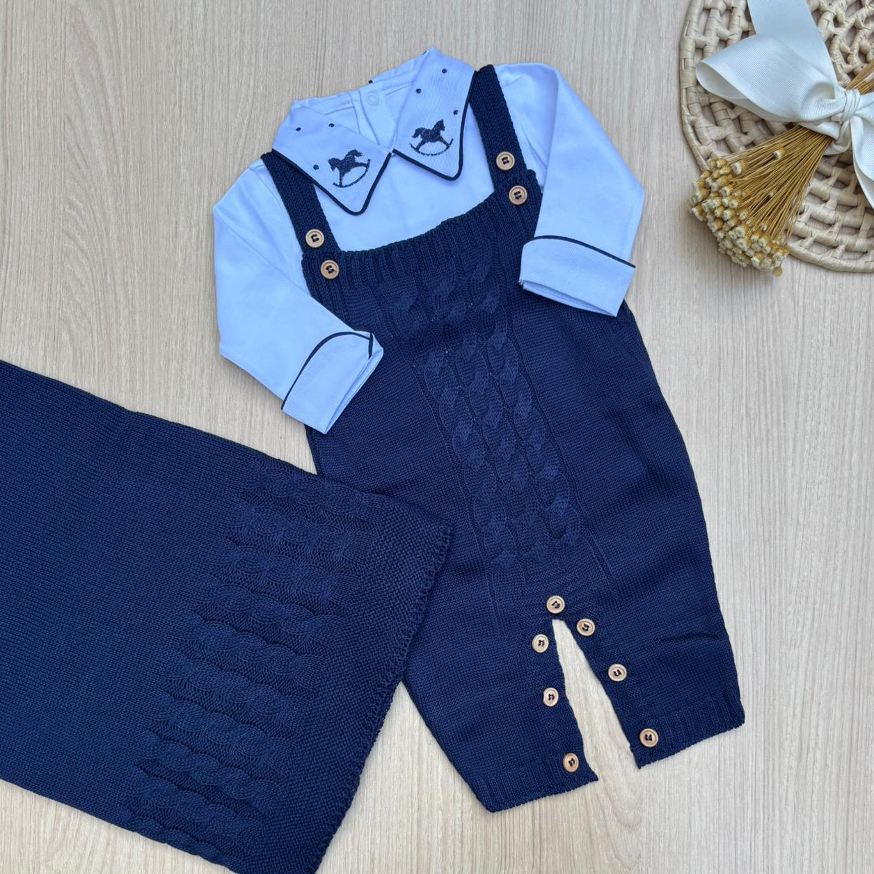 Saída Maternidade Tricot Ravi