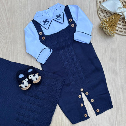 Saída Maternidade Tricot Ravi