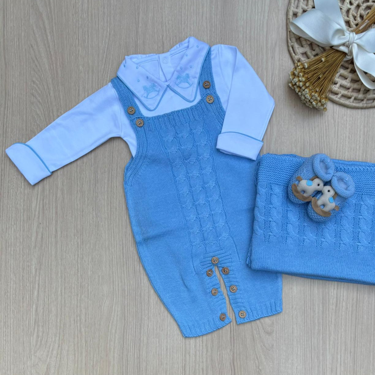 Saída Maternidade Tricot Ravi