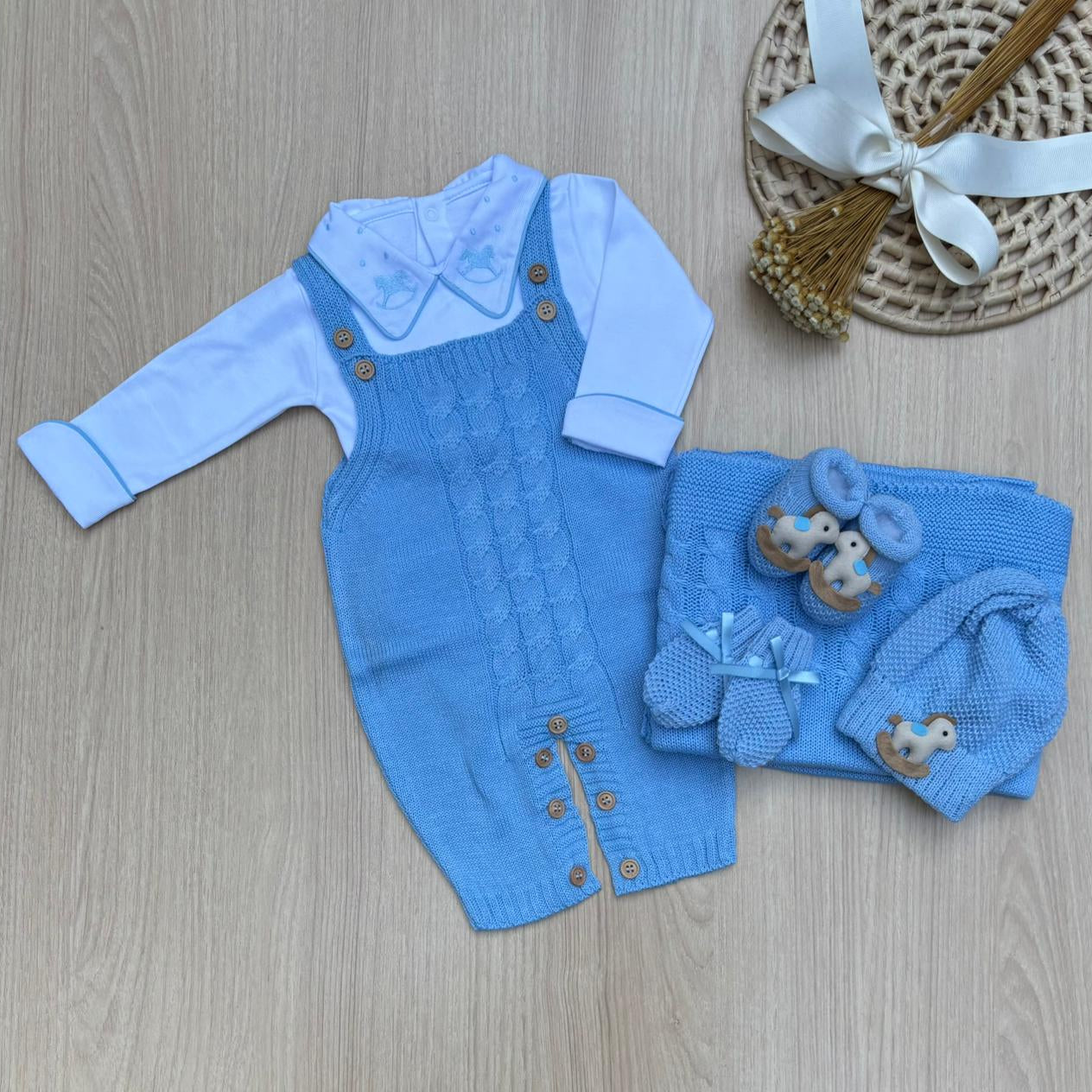 Saída Maternidade Tricot Ravi