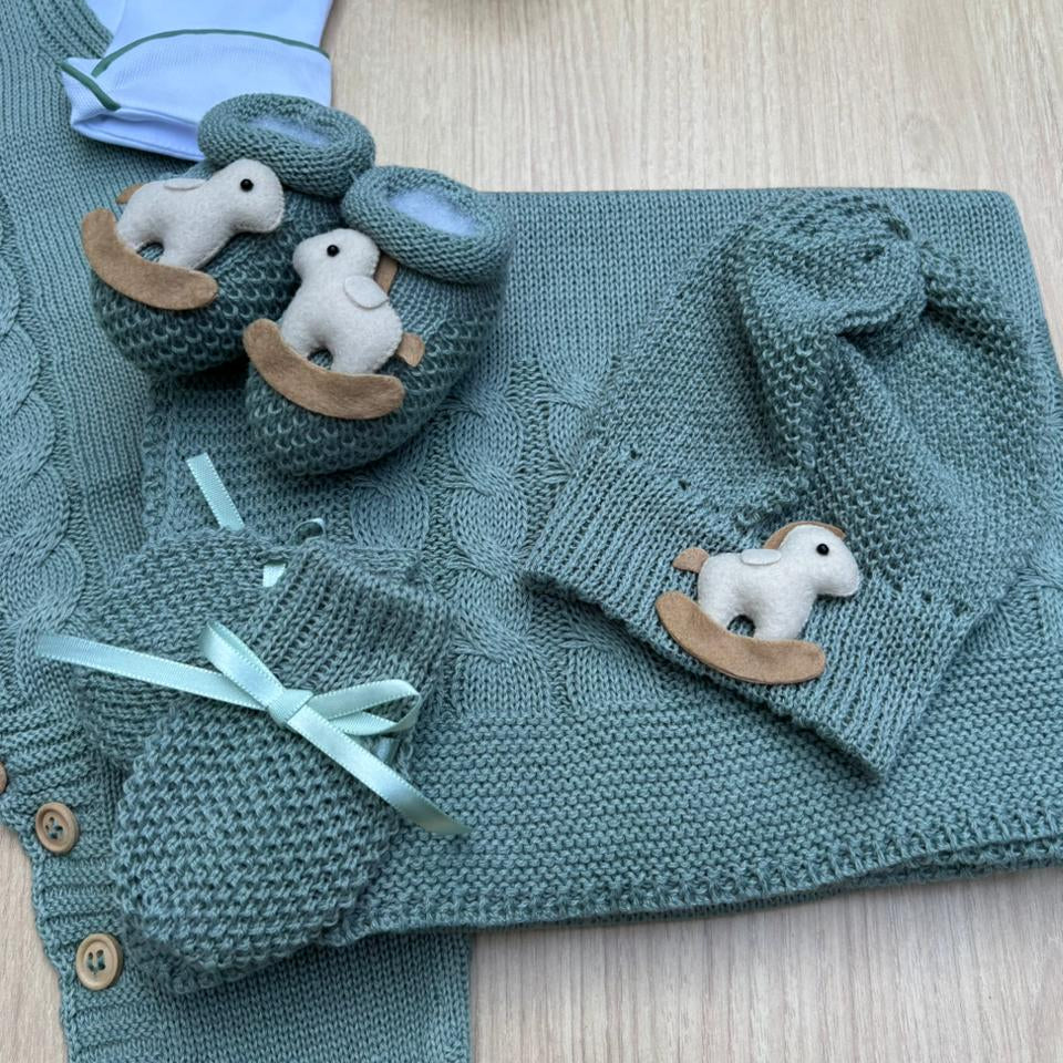 Saída Maternidade Tricot Ravi