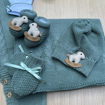 Saída Maternidade Tricot Ravi