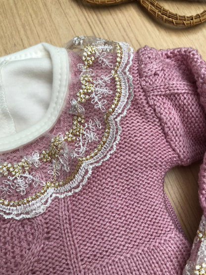 Saída Maternidade Tricot Lara