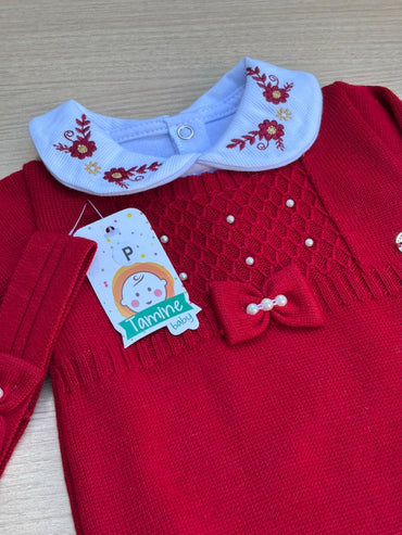 Macacão Bebê Tricot Maitê