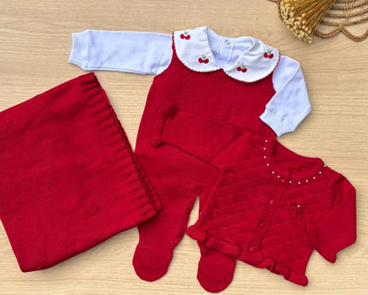 Saída Maternidade Tricot Charlotte