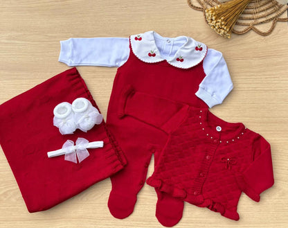 Saída Maternidade Tricot Charlotte