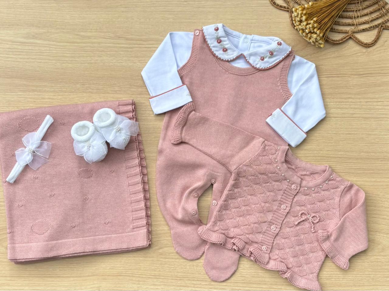 Saída Maternidade Tricot Charlotte