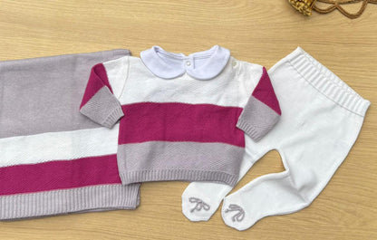 Saída Maternidade Tricot Marina