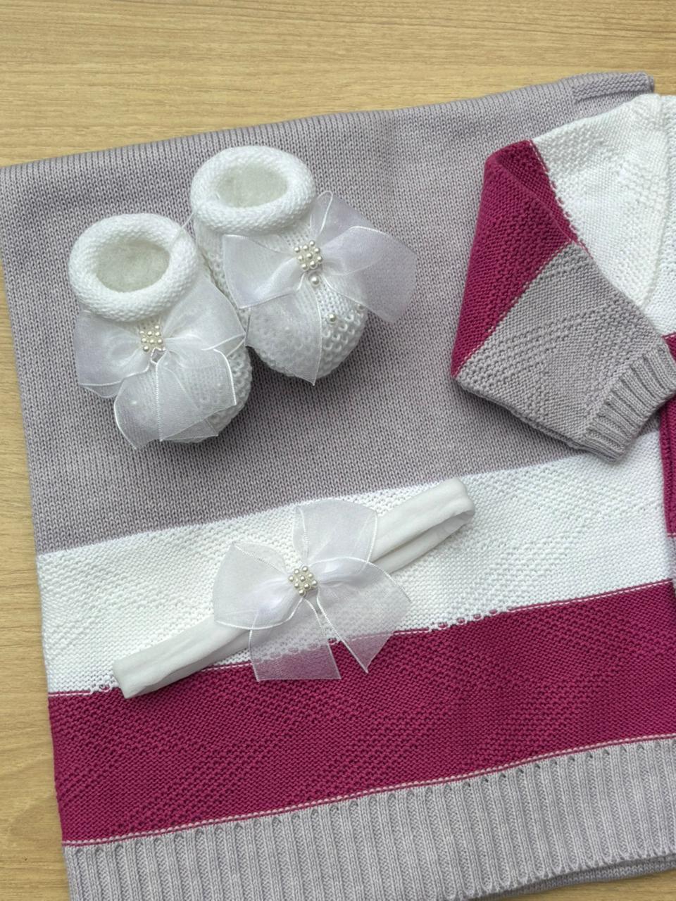 Saída Maternidade Tricot Marina