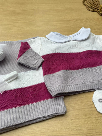 Saída Maternidade Tricot Marina