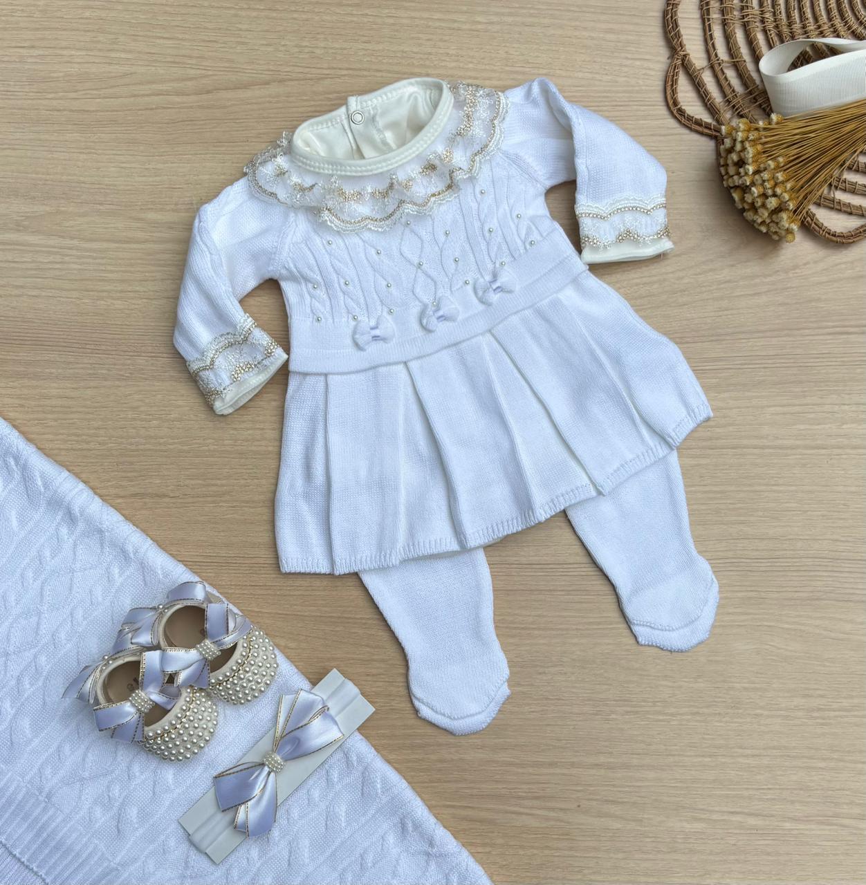 Saída Maternidade Tricot Aurora