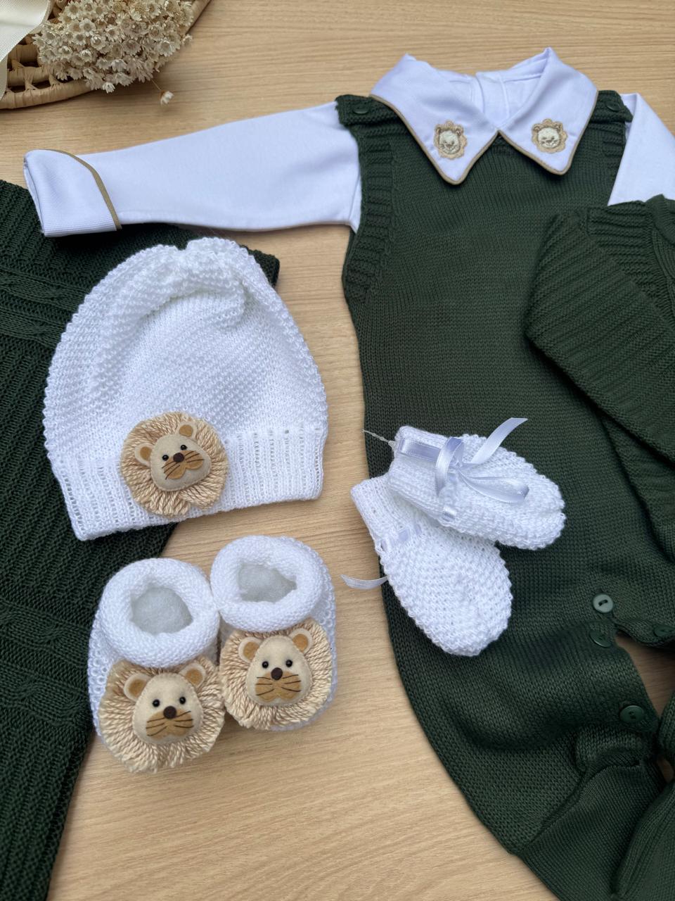 Saída Maternidade Tricot Alex