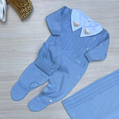 Saída Maternidade Tricot Benjamin
